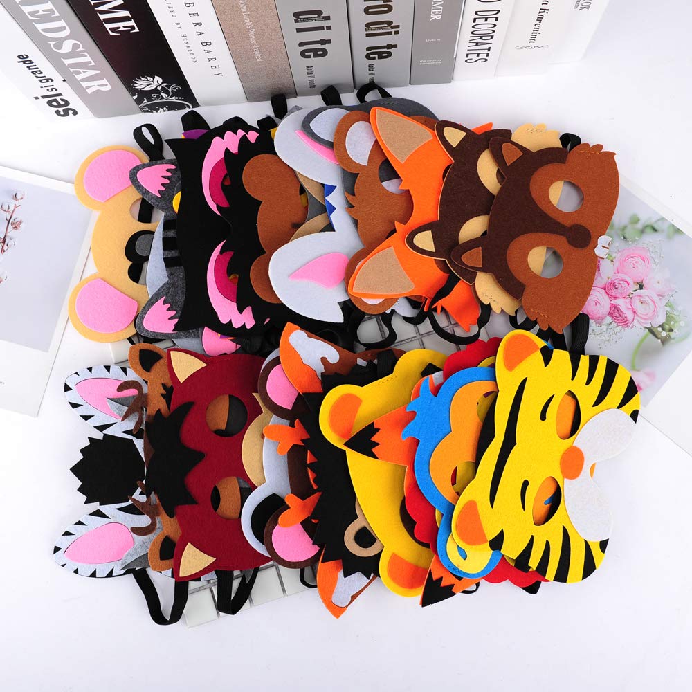 TAOVEN felt bear mask suits woodland or farm celebrations