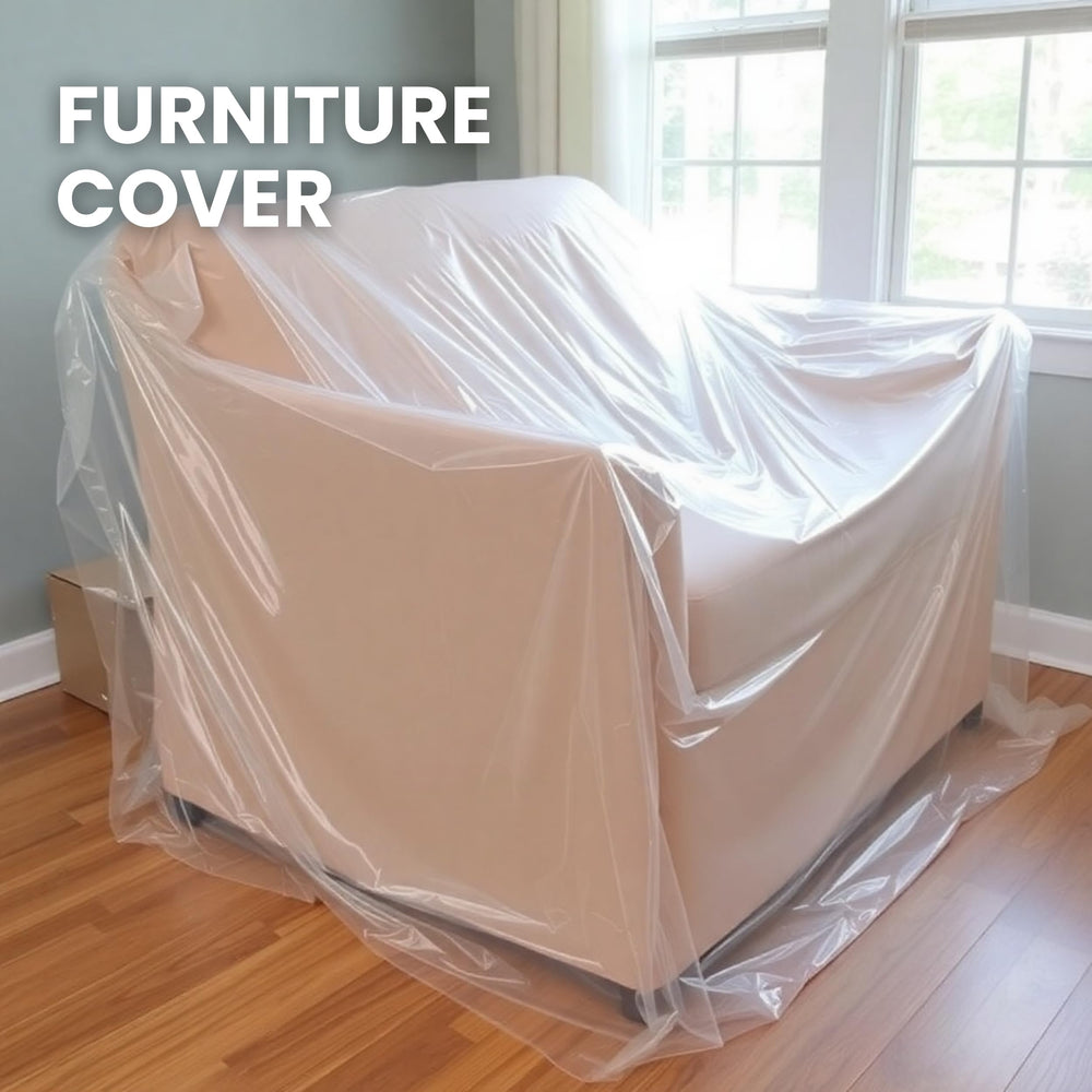 Tapix multipurpose drop cloth protects floors, walls, and furniture from dust and debris