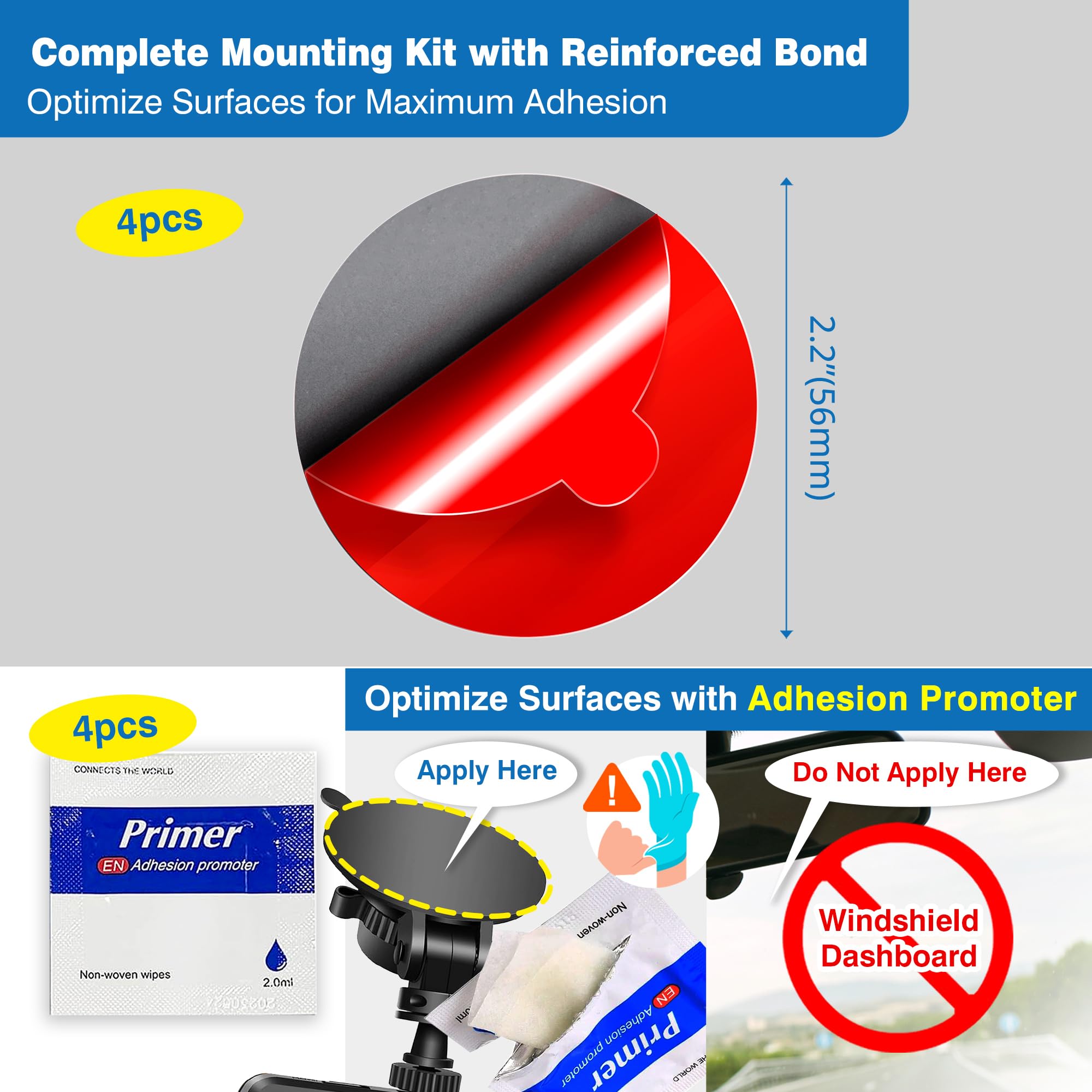 Tapsi adhesion promoter wipes boost bonding to plastic and painted surfaces.