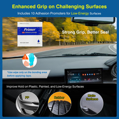 Tapsi car-trim mounting tape enables clean, drill-free interior upgrades.