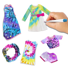 Tara Toys Barbie Tie-Dye Fashion Designer Kit – spray bottle for even color spread