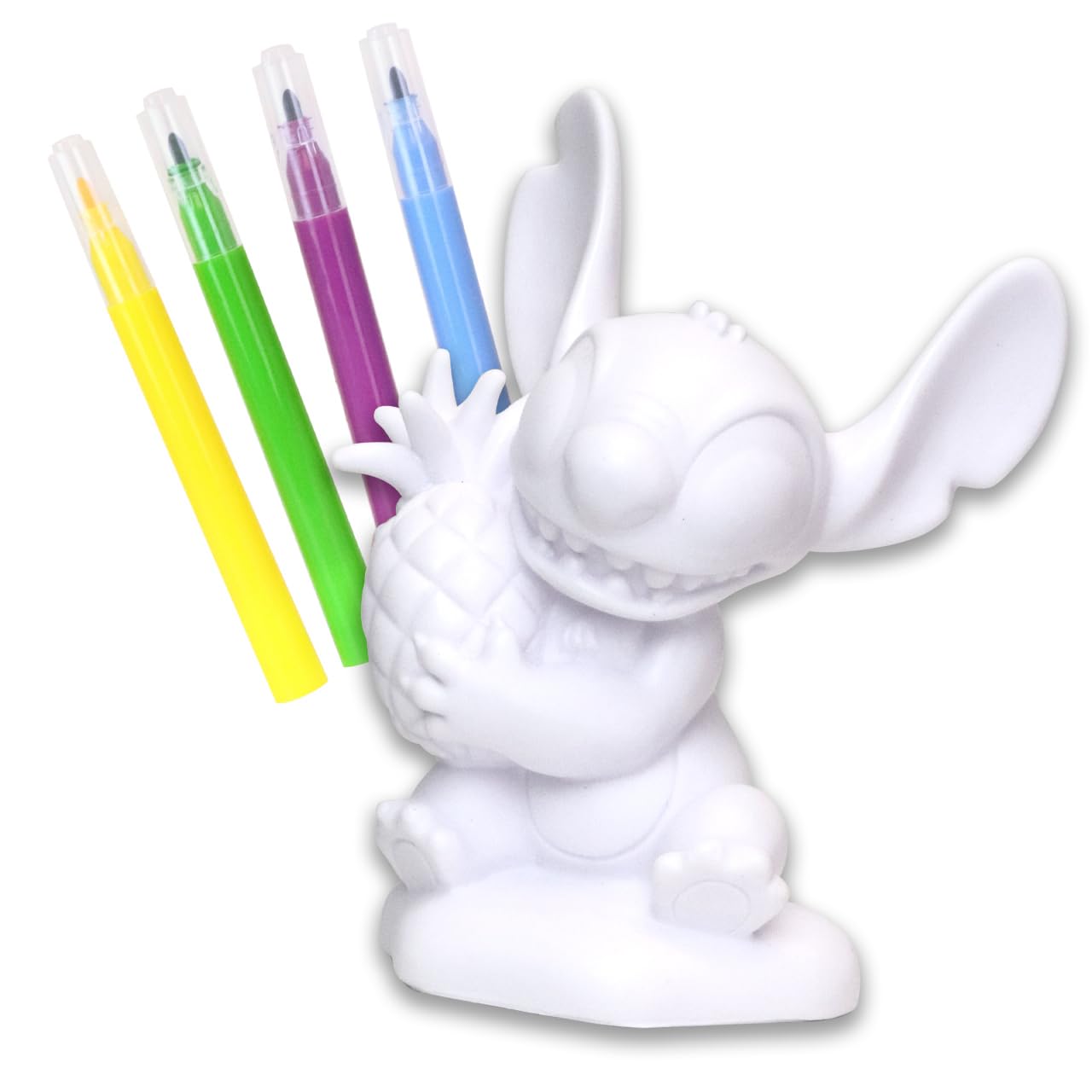 Tara Toys markers for Stitch Pineapple vinyl, offering mess-free, washable colors.