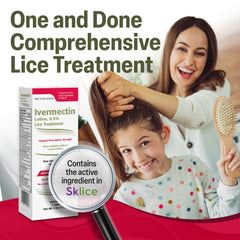 TARO ivermectin lotion one-and-done bottle highlights simplicity and speed.