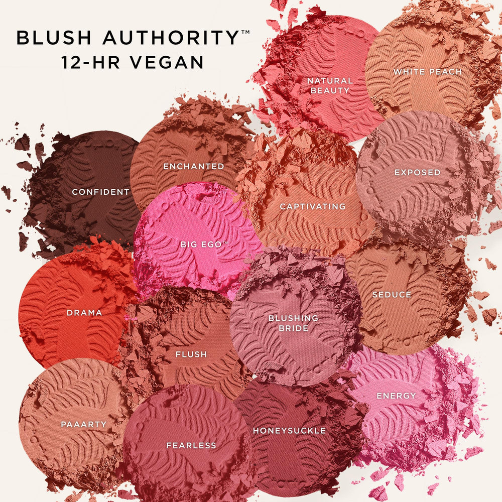 tarte Amazonian Clay 12-Hour Blush Exposed on cheeks for natural radiance