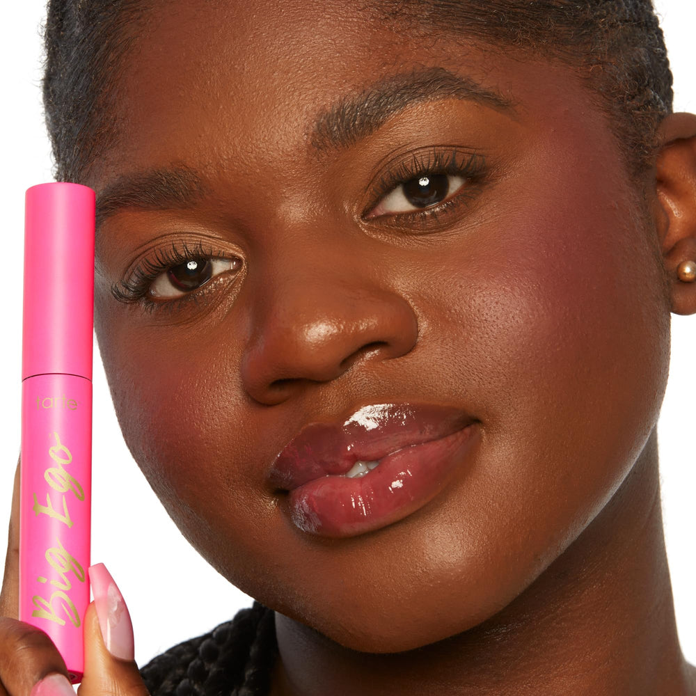 Full-size tube beside clean black design and cruelty-free badge