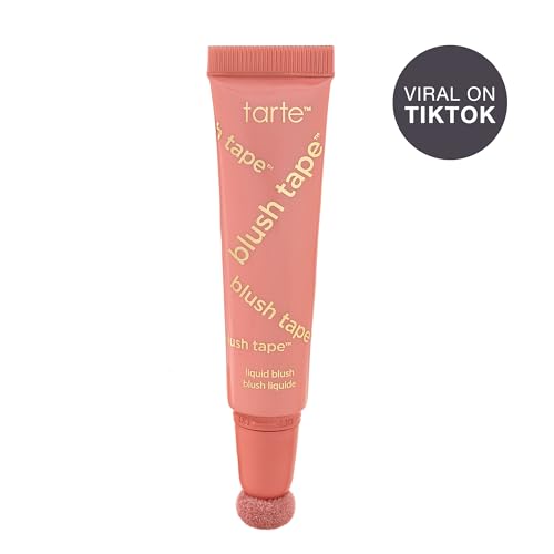 tarte blush tape liquid blush cushion tip close-up, precise mess-free control