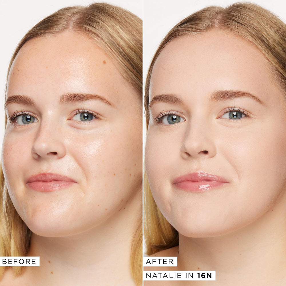 tarte face tape foundation texture smoothing demo highlights pore blur for refined skin