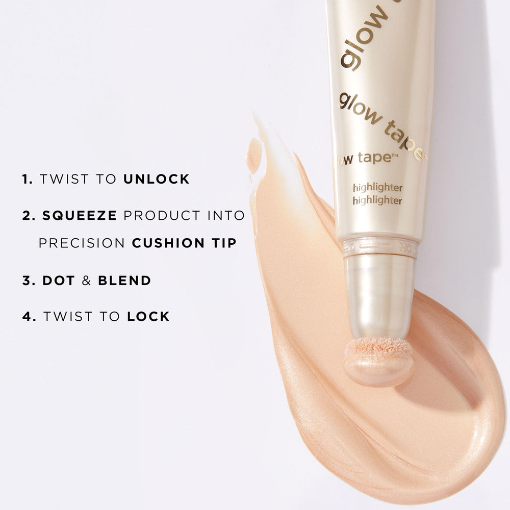 Tarte Glow Tape Highlighter diamond complex brightening effect