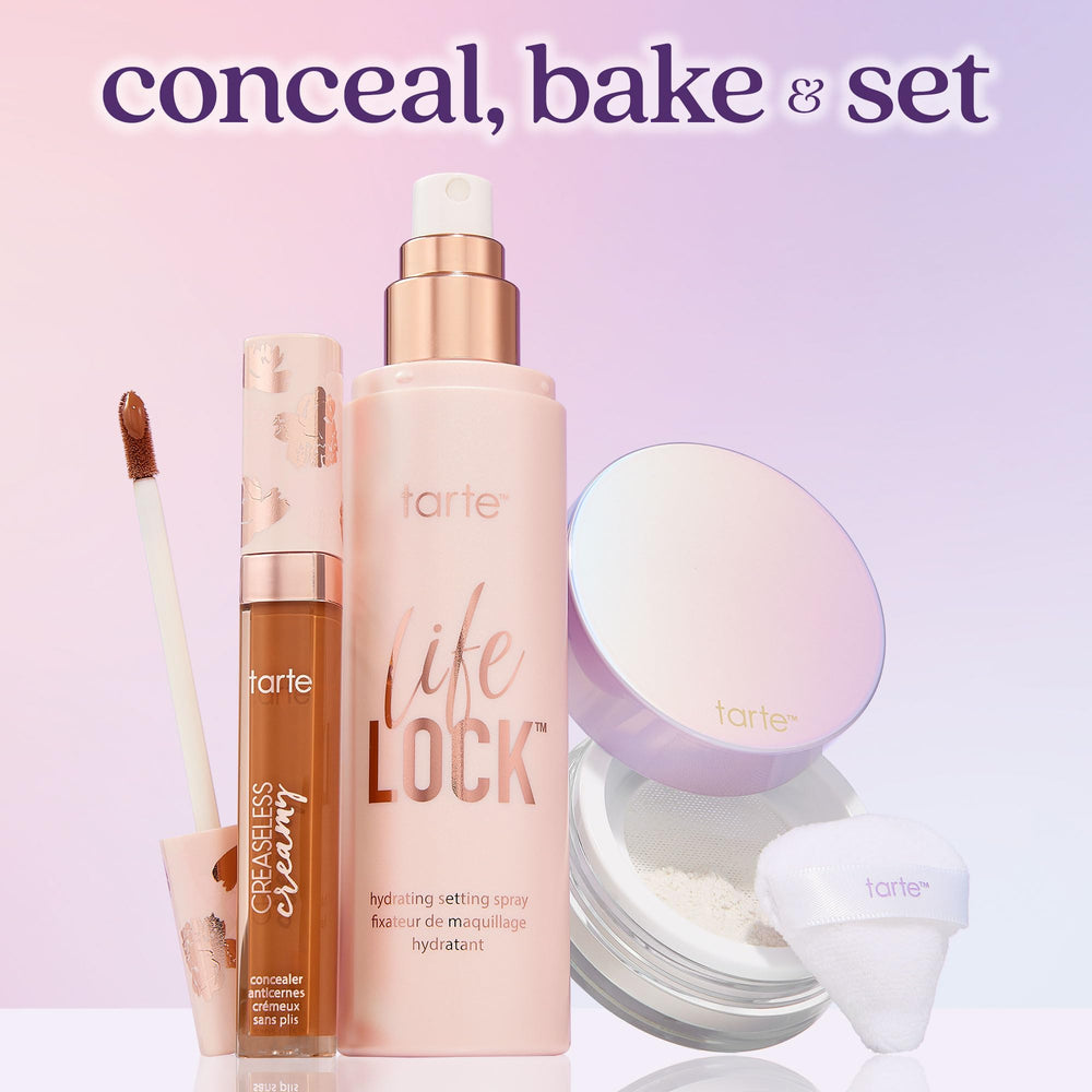 tarte life lock travel size compact fits in purses and on-the-go routines