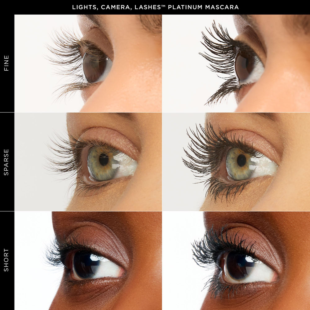 Tarte Lights, Camera, Lashes Platinum avocado and jojoba oils nourish lashes.
