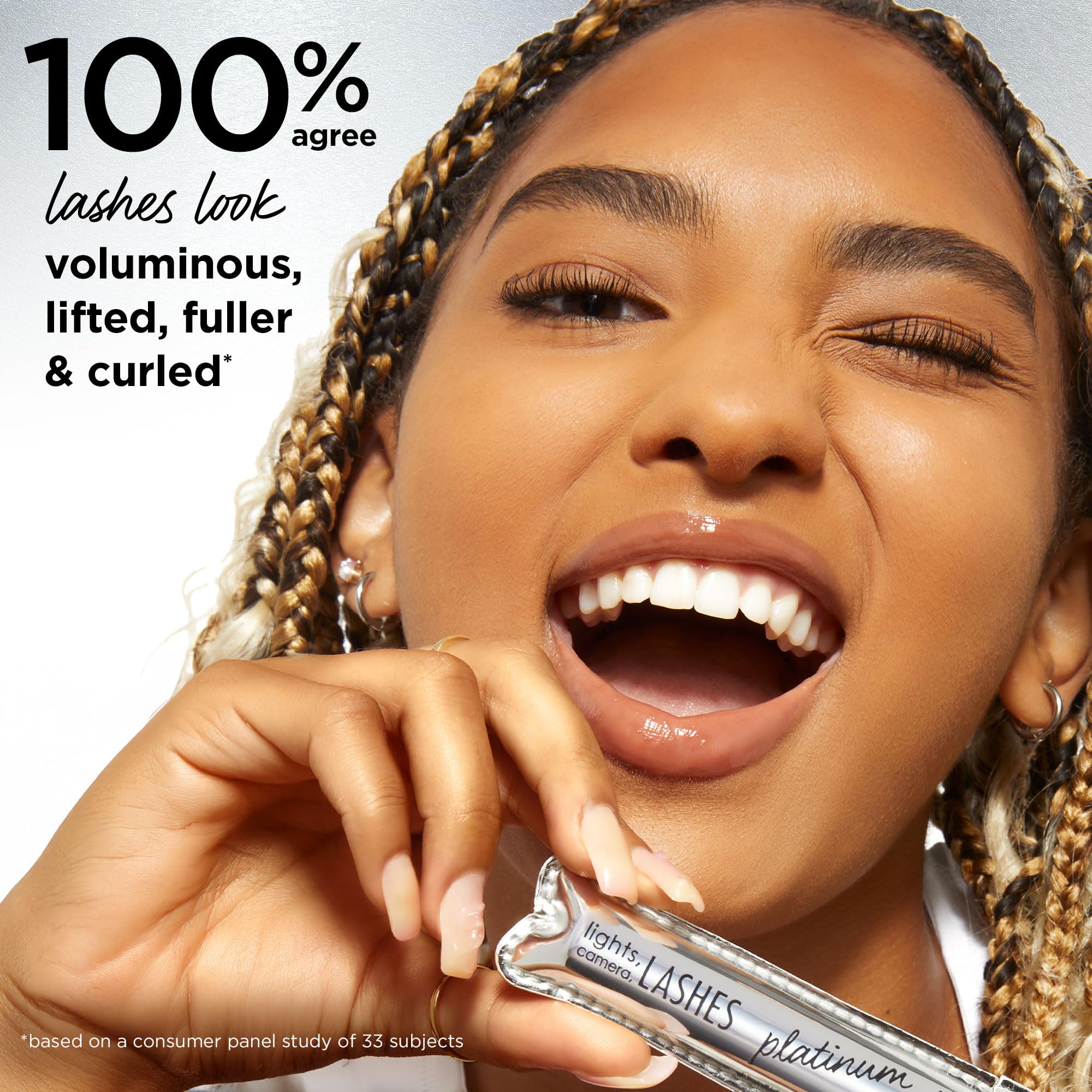 Tarte Lights, Camera, Lashes Platinum olive oil conditions lashes.