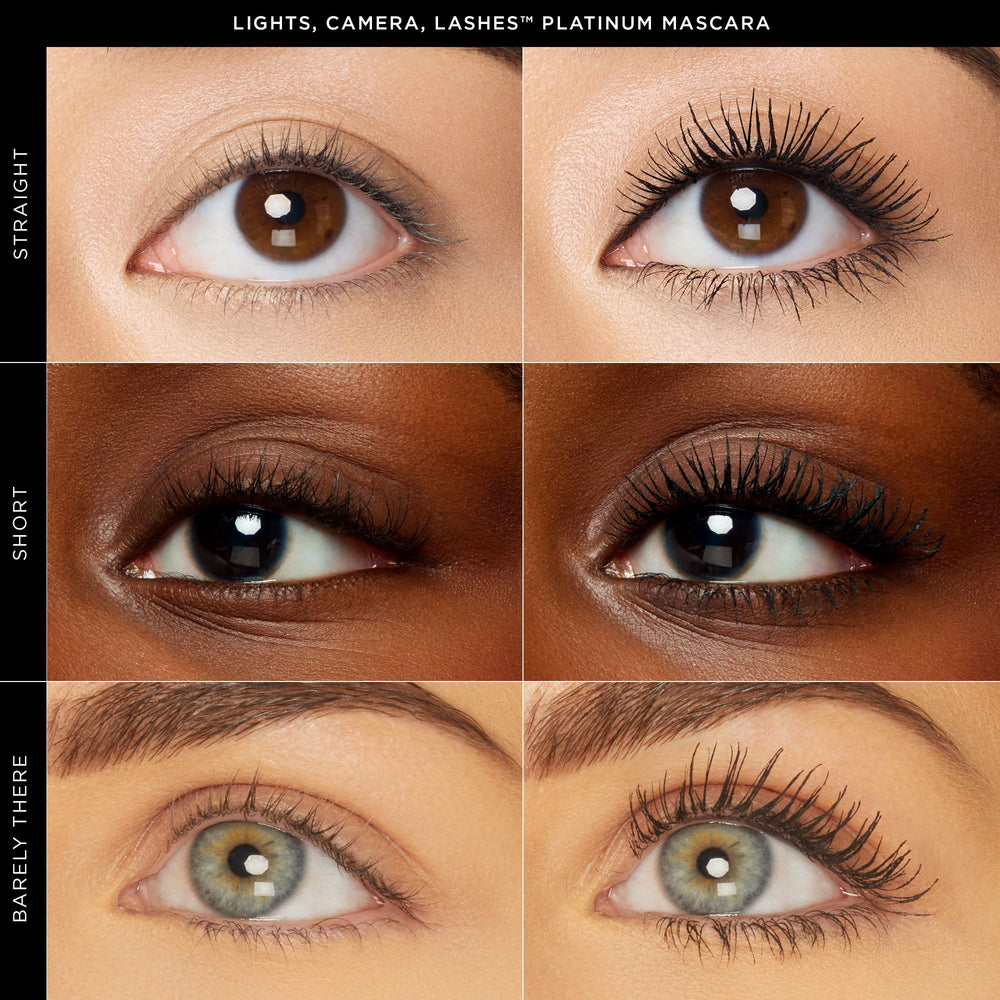 tarte Lights, Camera, Lashes Platinum serum ingredients biotin and peptides.