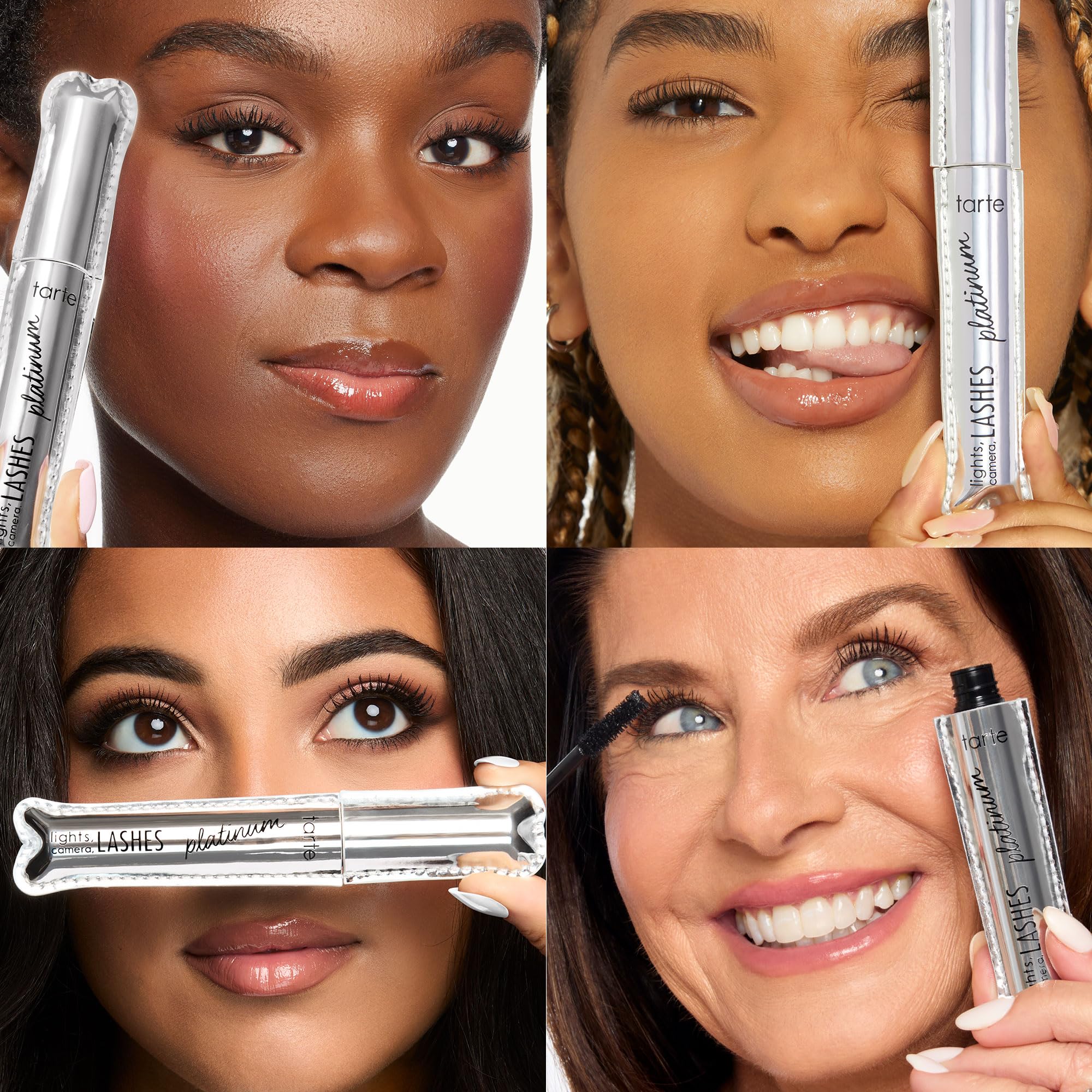 Tarte Lights, Camera, Lashes Platinum 100% vegan and cruelty-free claim on label.
