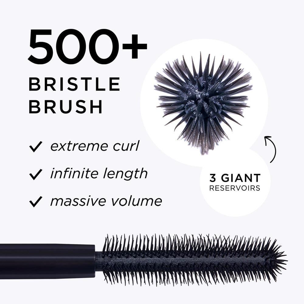 tarte maneater mascara lash curl visual demonstrates strong curl hold