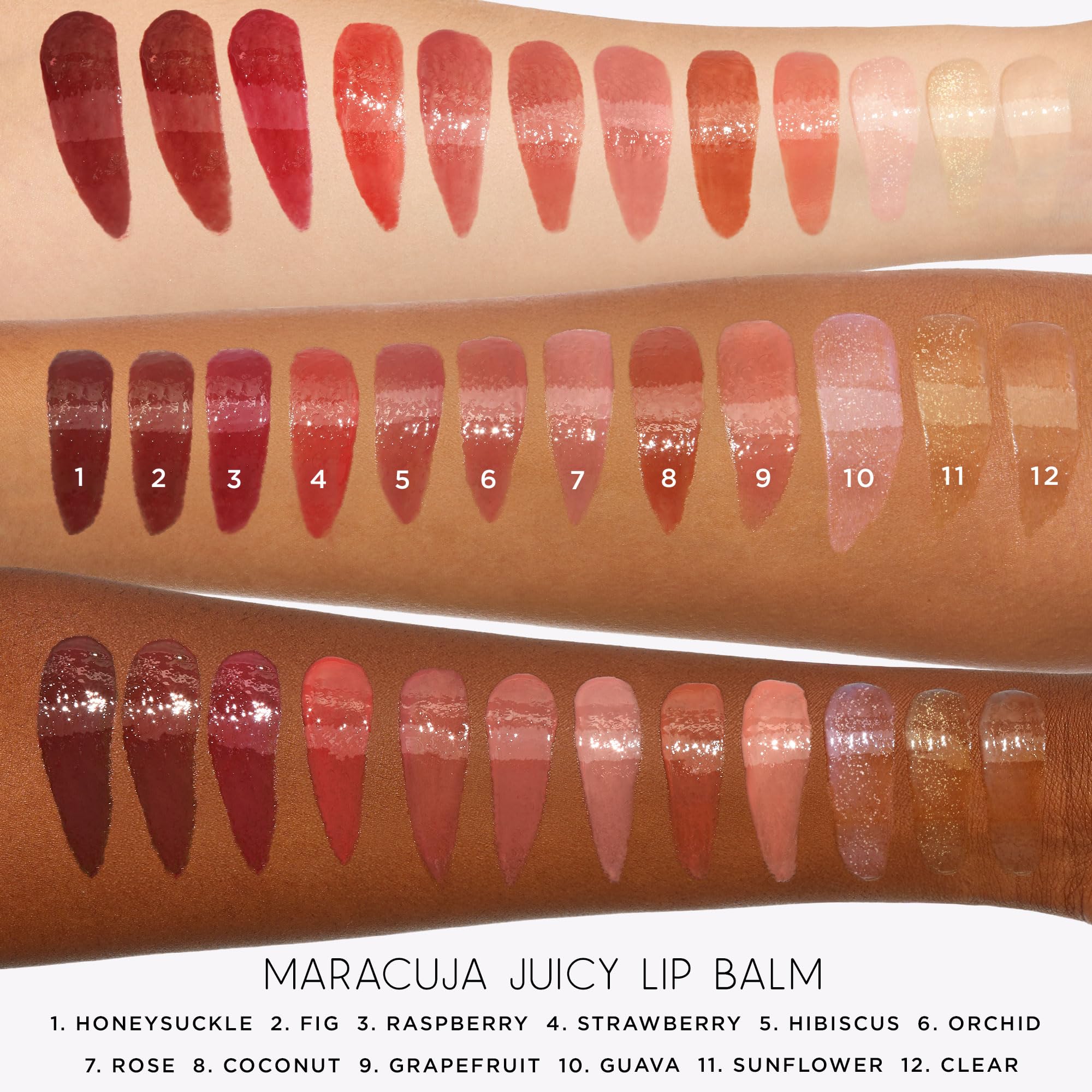 tarte maracuja juicy lip balm gloss rose tube demonstrates precise click-up application