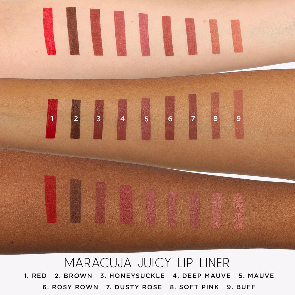 skinvigorating superfruit blend in tarte maracuja juicy lip liner