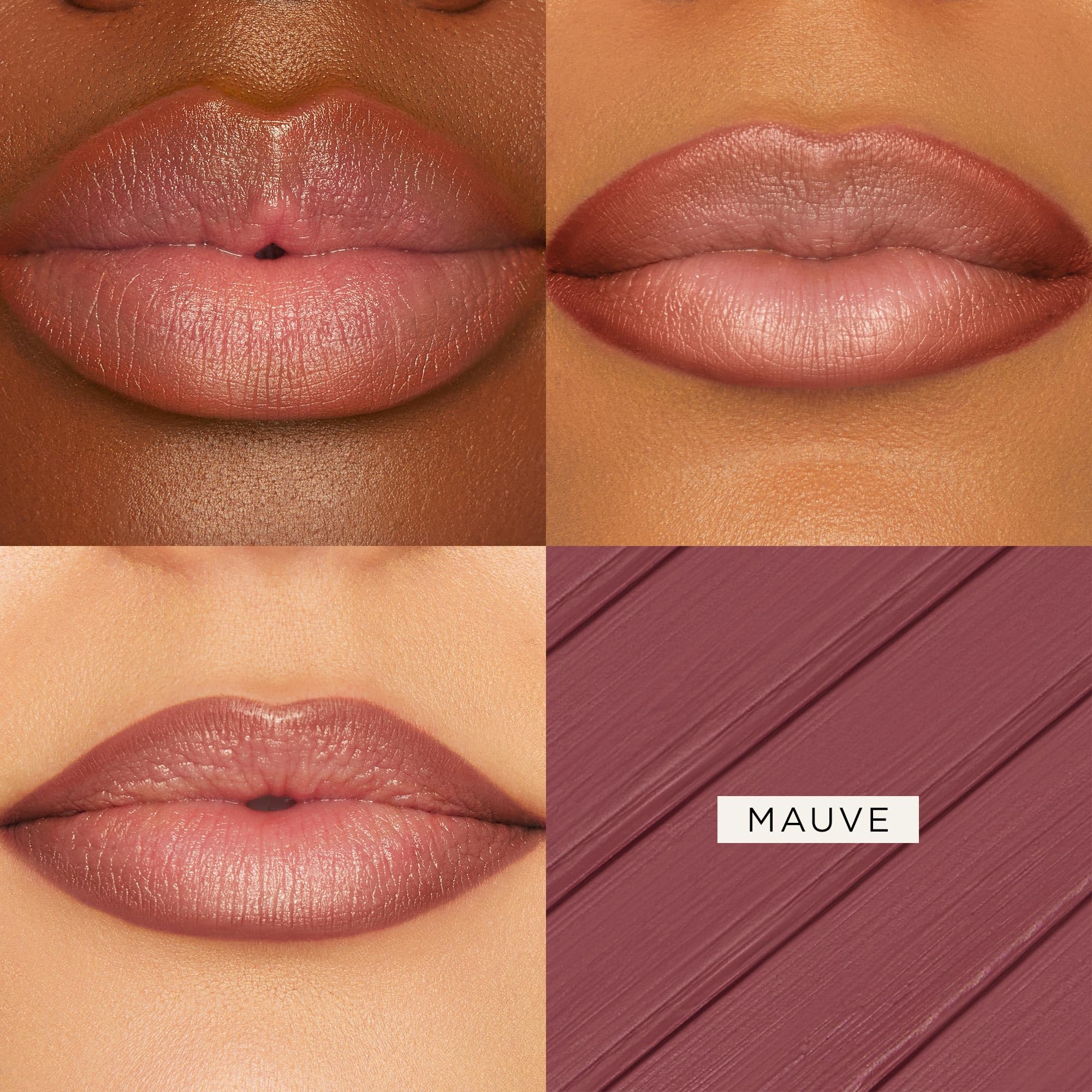swatch of tarte maracuja juicy lip liner cream texture on skin
