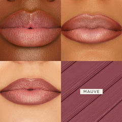 swatch of tarte maracuja juicy lip liner cream texture on skin