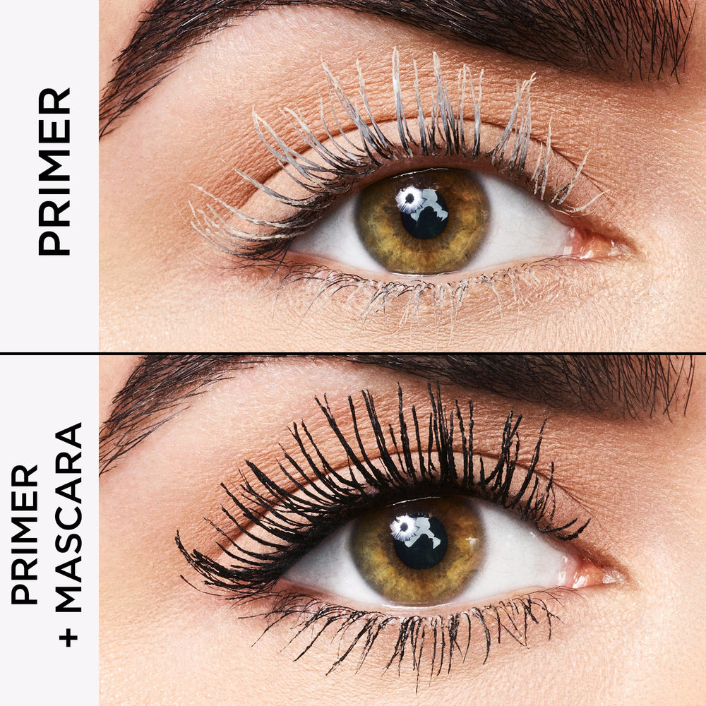 tarte Opening Act magni-lash brush 360 demonstrates even pigment application.