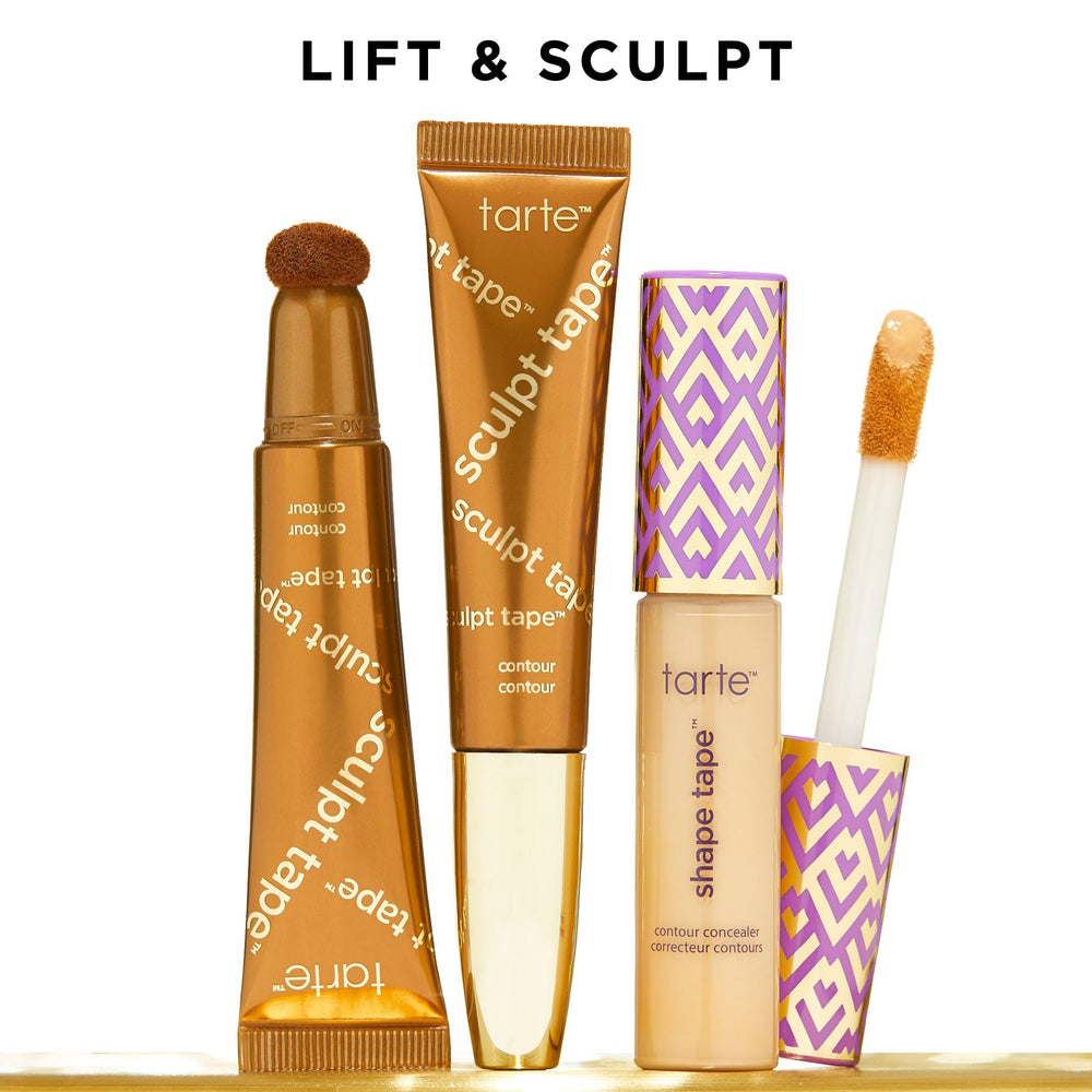 tarte sculpt tape bronzer finish adds warmth without heaviness