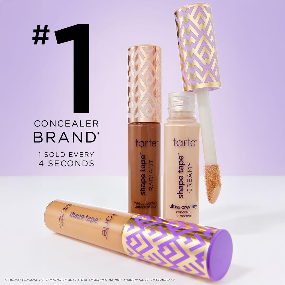 tarte Shape Tape Concealer 16-hour wear supports long-lasting coverage