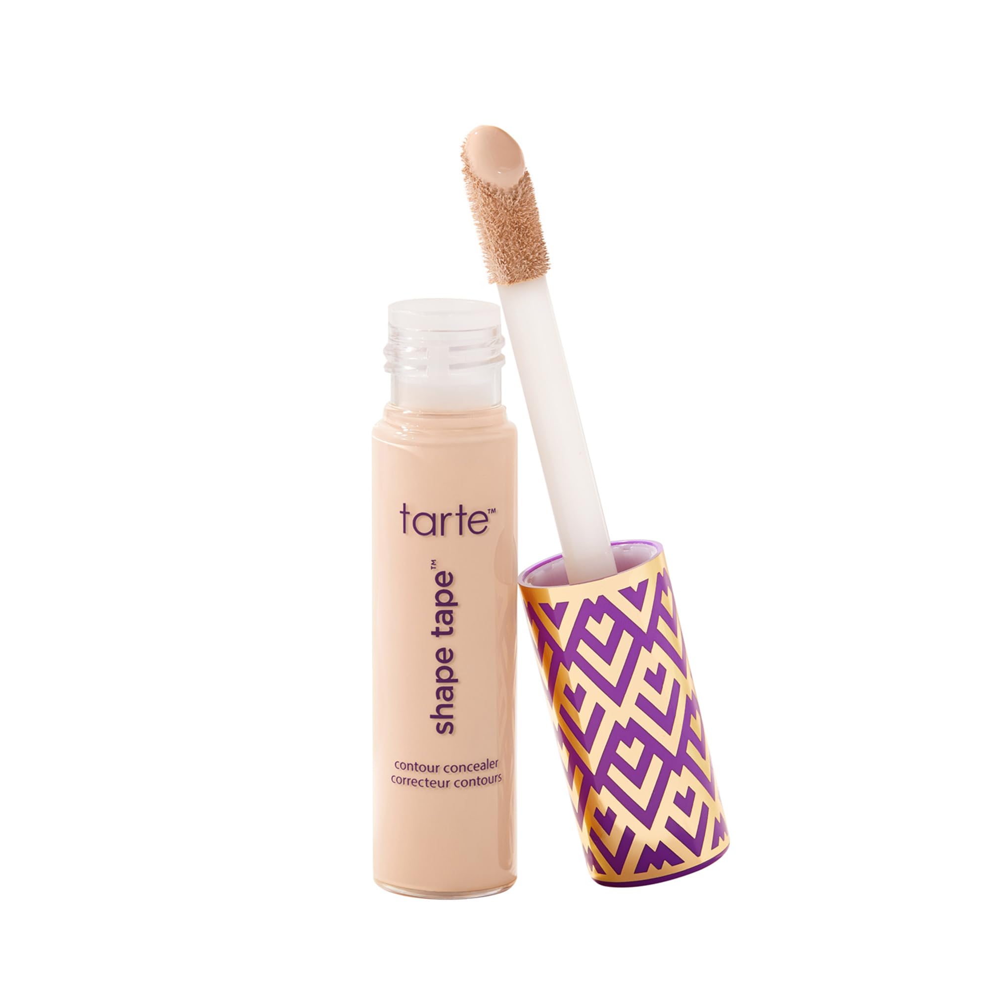tarte Shape Tape concealer 20B light close-up for precise daytime coverage.