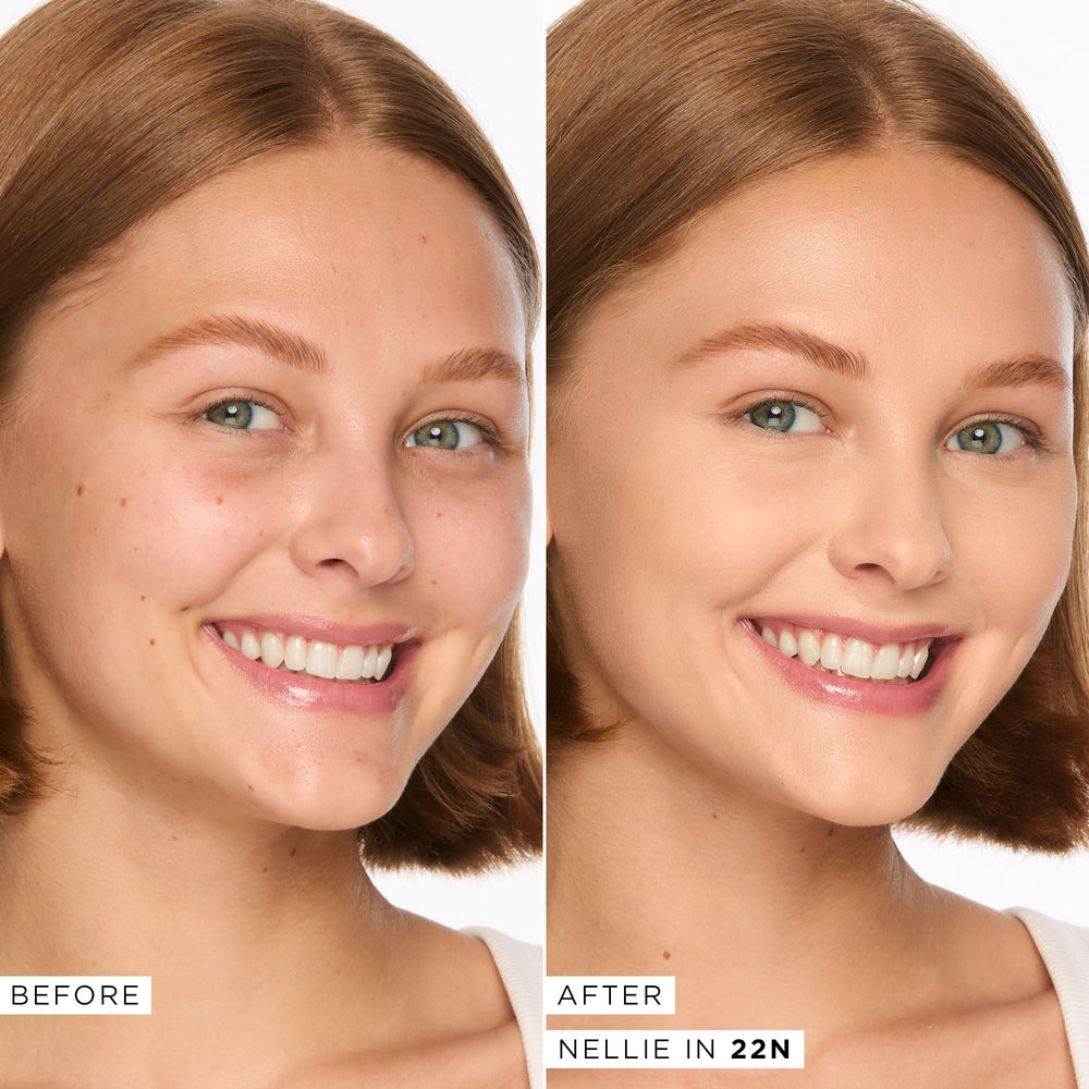 The jumbo applicator on the tarte Shape Tape Concealer enables quick, even application.