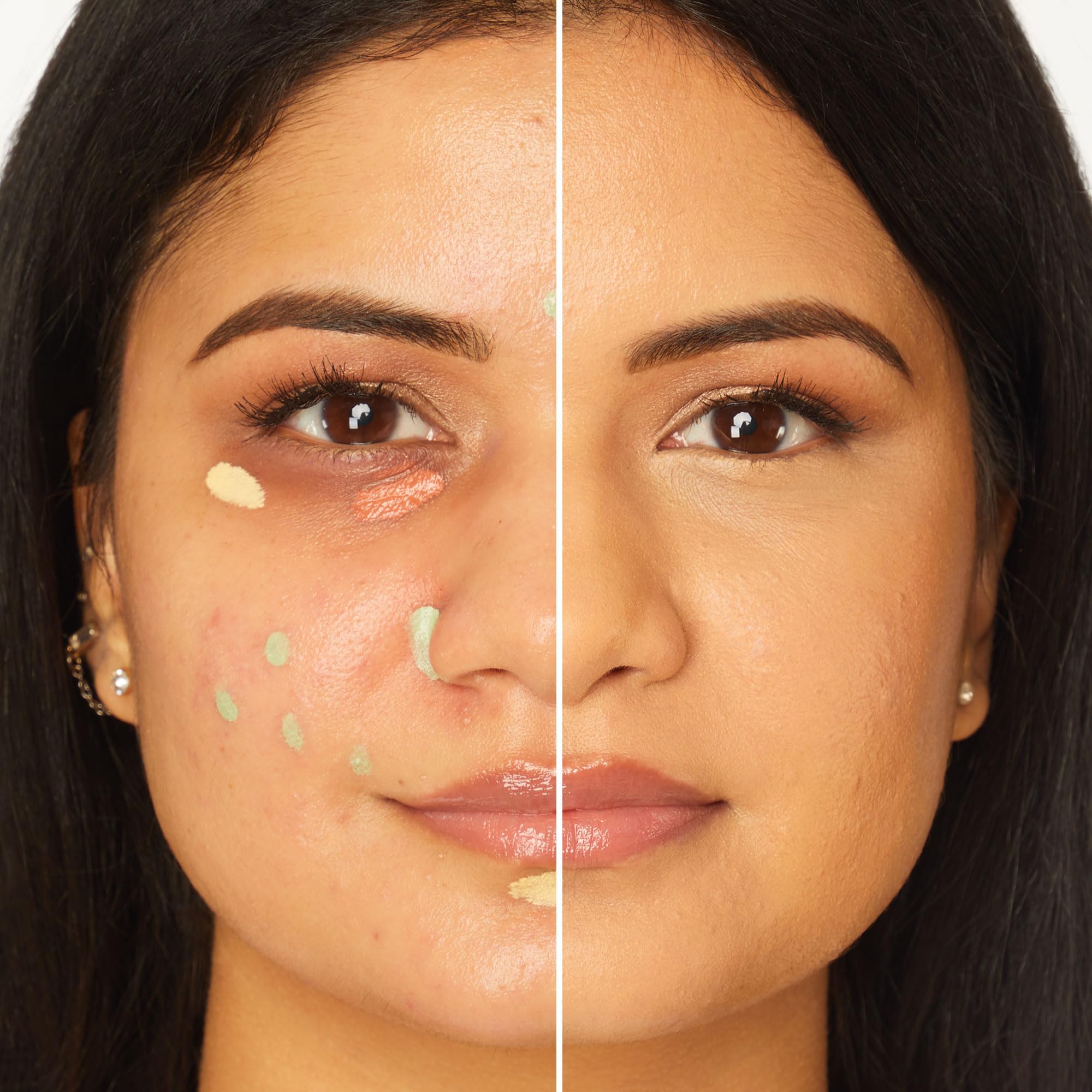 tarte Shape Tape Corrector under-eye coverage closeup illustrates brightening without creasing.