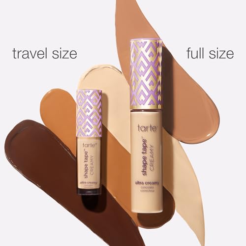 Tarte Shape Tape Creamy Concealer is vegan and cruelty-free, packaging branding visible.