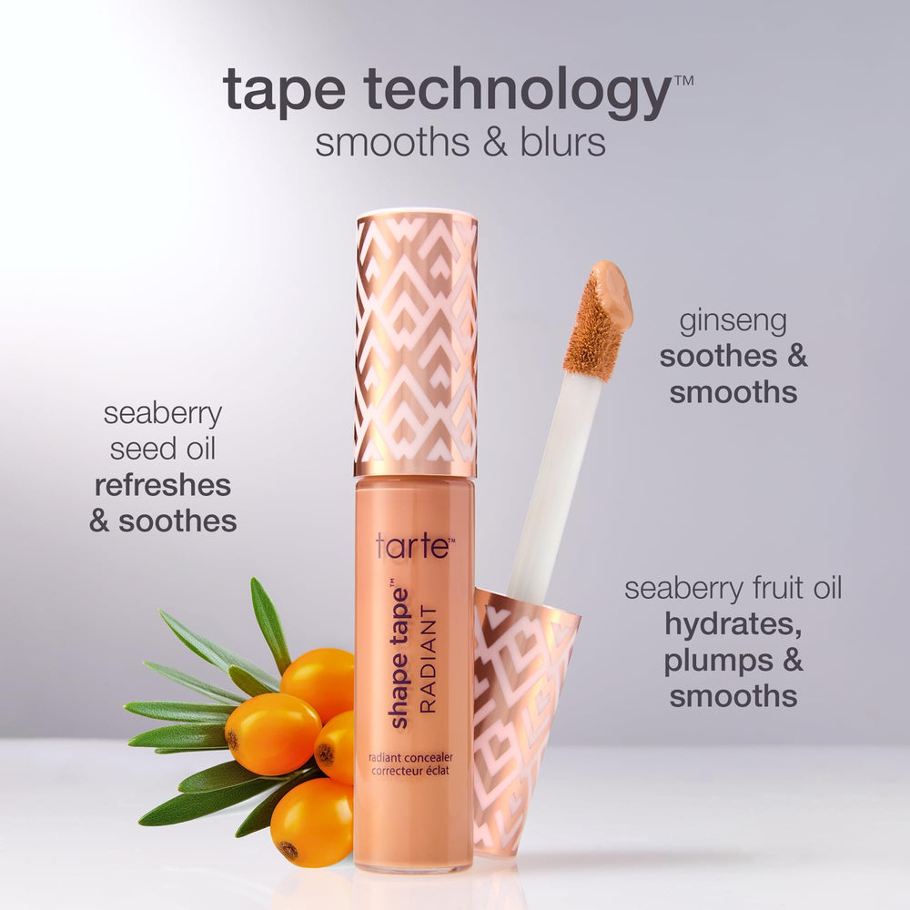 tarte Shape Tape Radiant Concealer seaberry enrichment supports a healthy-looking complexion