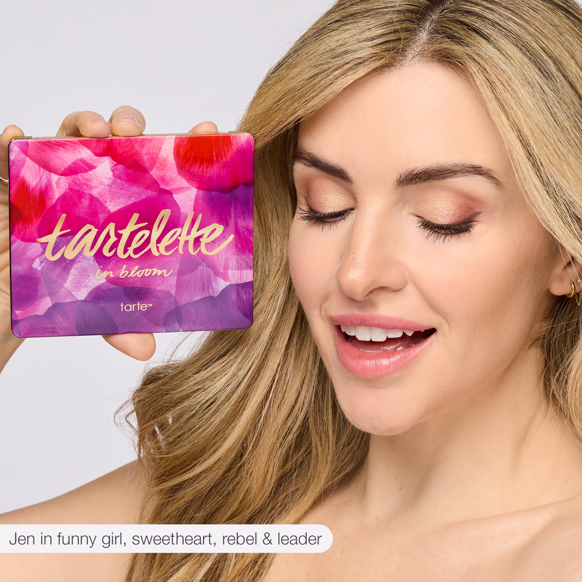 tarte tartelette in bloom row looks demonstrate three easy day-to-night options