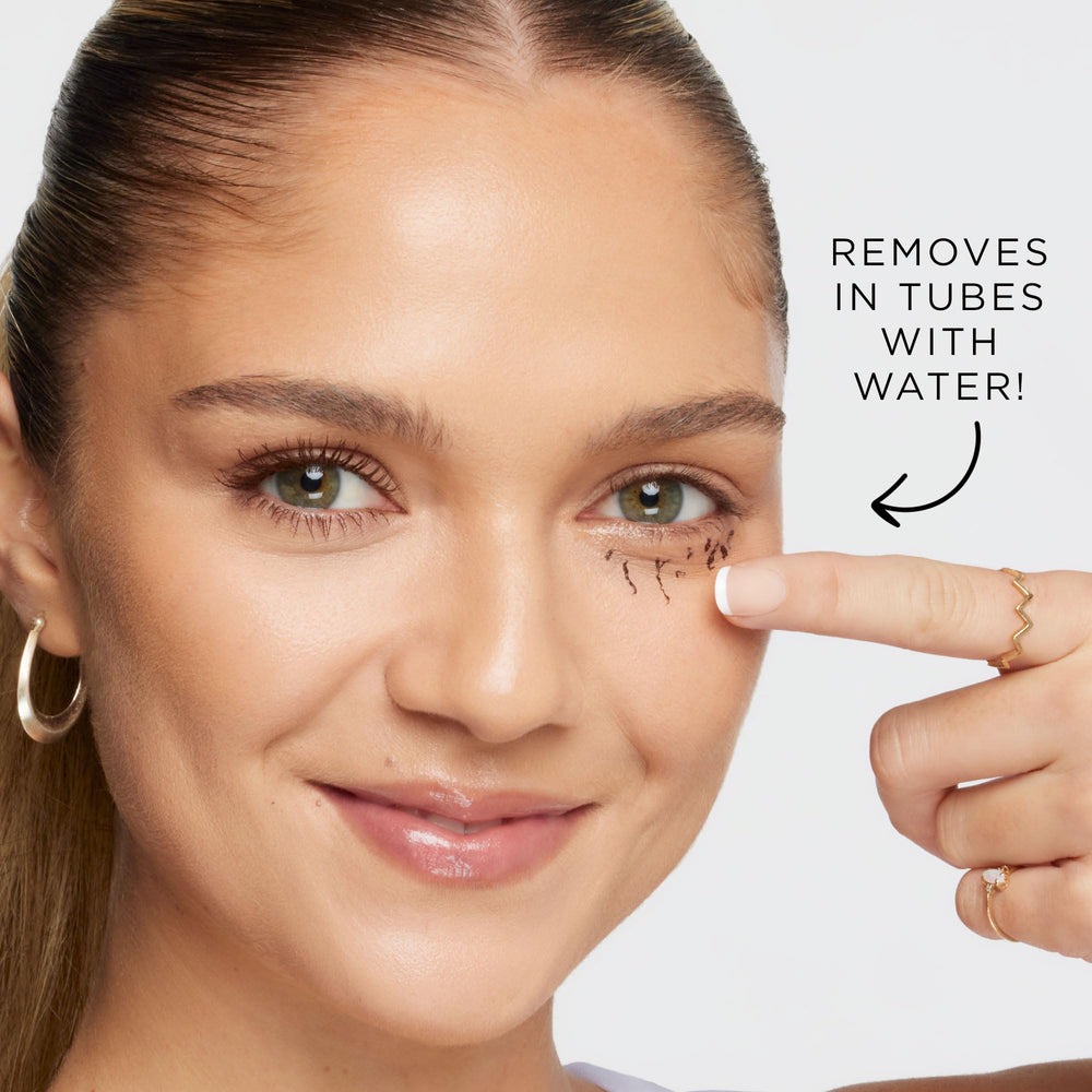 Tarte tartelette XL mascara shea castor wax closeup nourishing lashes