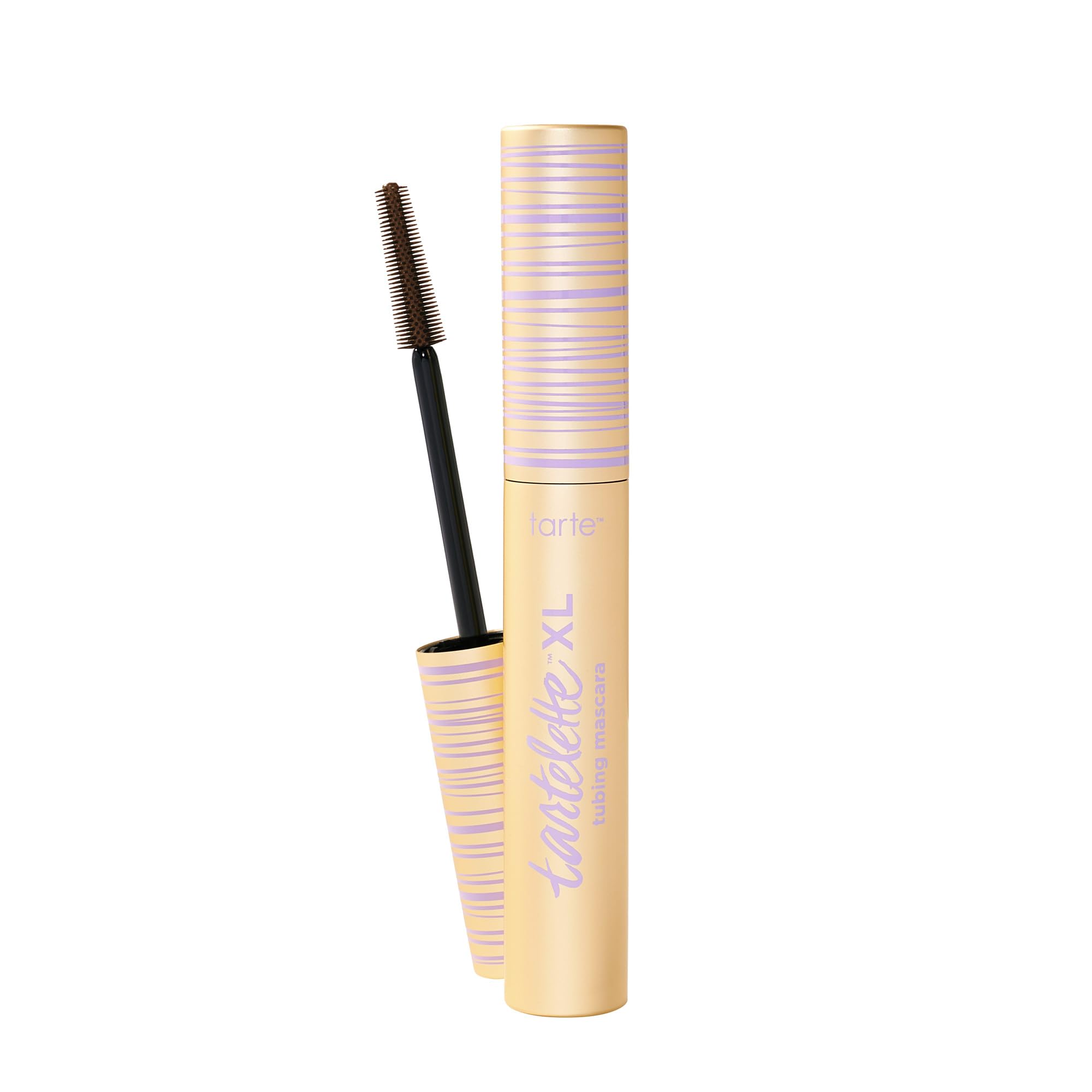 Tarte tartelette XL tubing mascara tube closeup showing length boost