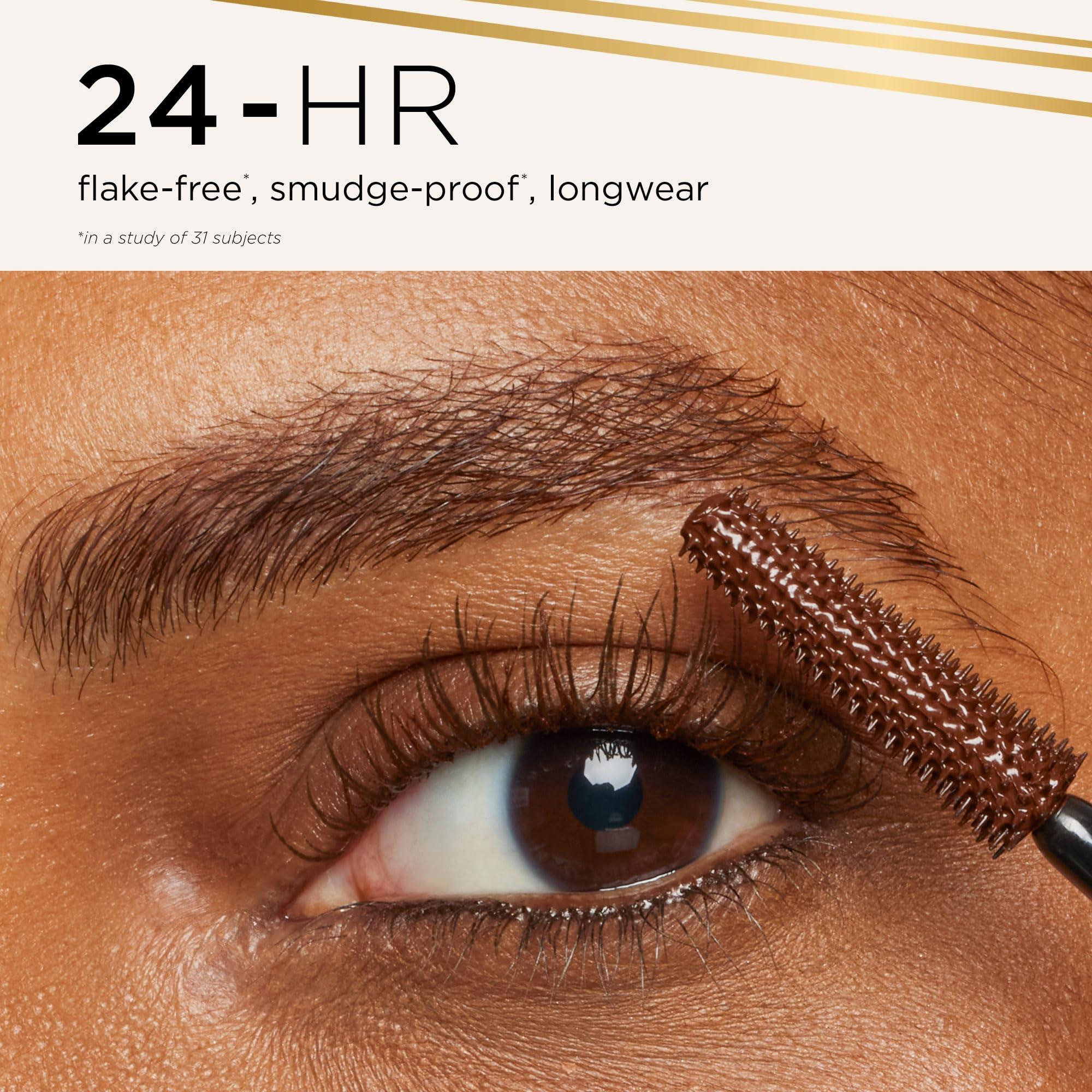 tarte tartelette XL tubing mascara smudge-free finish in natural light