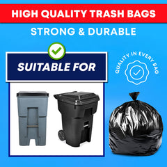 Tasker 61-by-68-inch bags protect cans from leaks and spills.