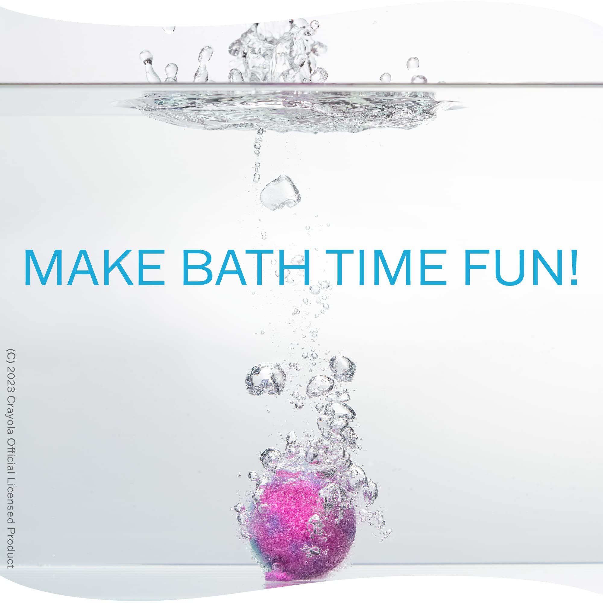 Taste Beauty Crayola cotton candy scent delivers sweet, relaxing bath moments