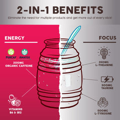 Taste Salud amino acids synergy with caffeine for sharper focus