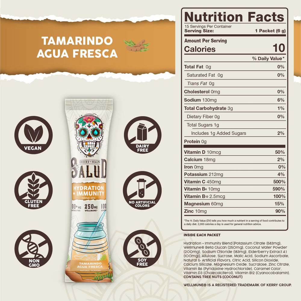 Taste Salud dairy-free gluten-free vegan formula for clean nutrition.