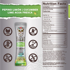Taste Salud cucumber-lime drink in glass showing refreshing hydration