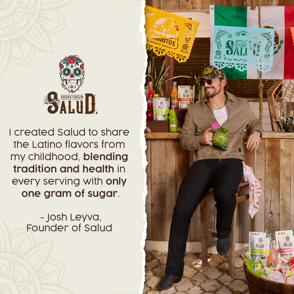 Taste Salud travel stick pack on-the-go demonstrates convenient hydration