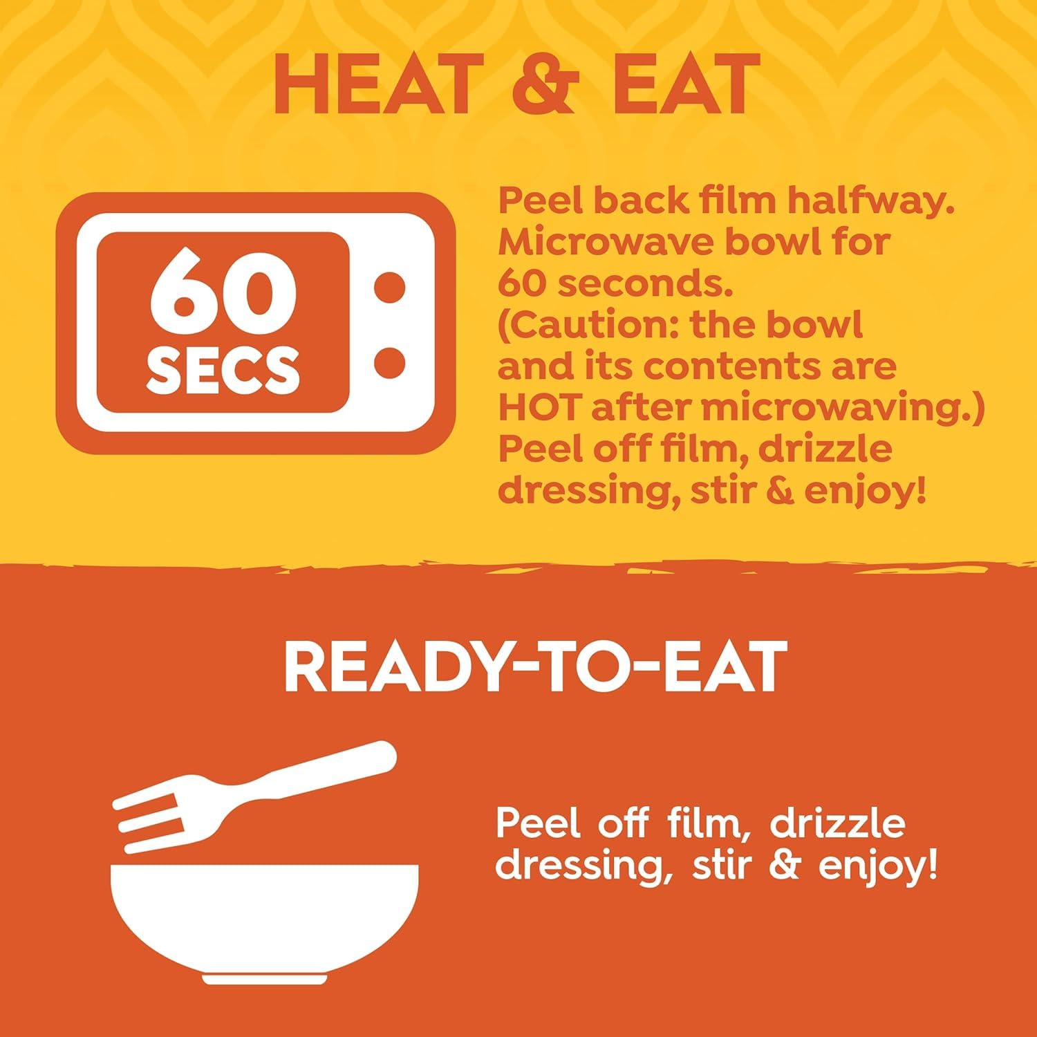 Tasty Bite microwave-ready meal—90 seconds heat and eat for a quick plant-based lunch.
