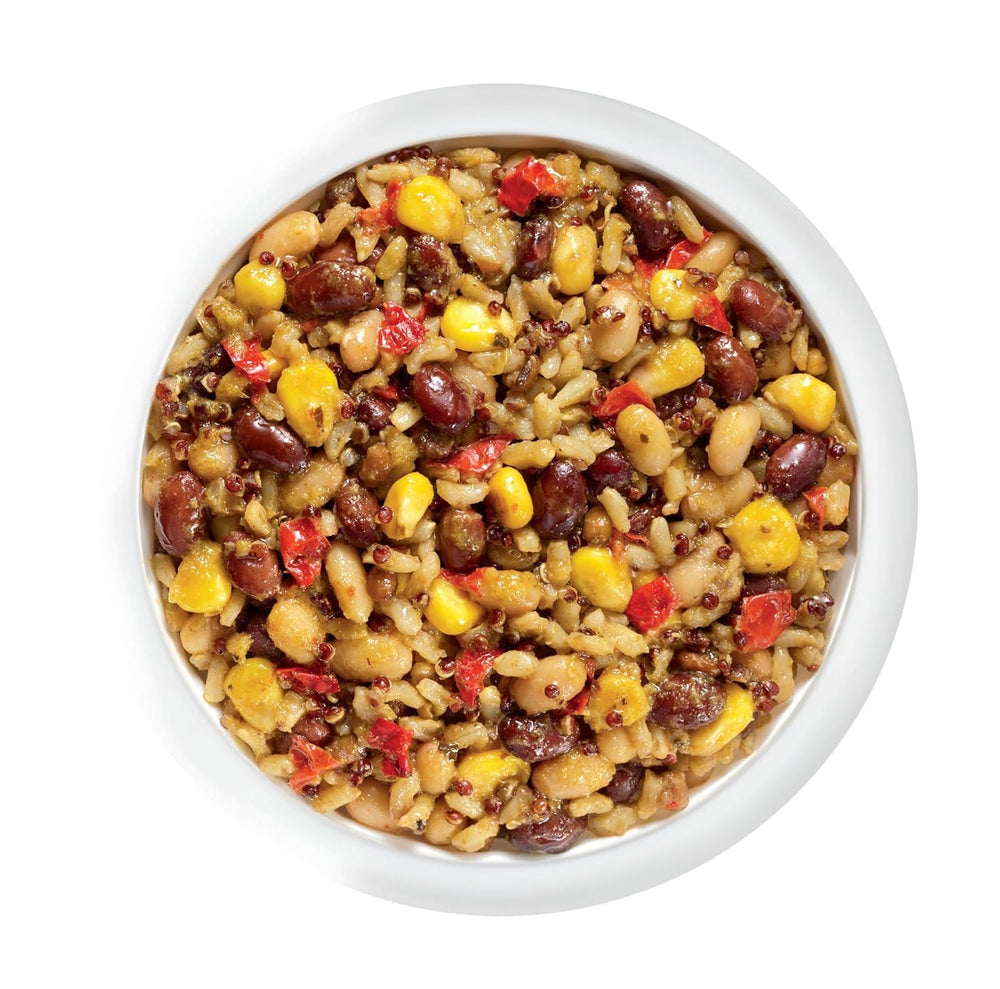 Tasty Bite vegan protein bowl—12g protein per serving for a satisfying plant-based option.