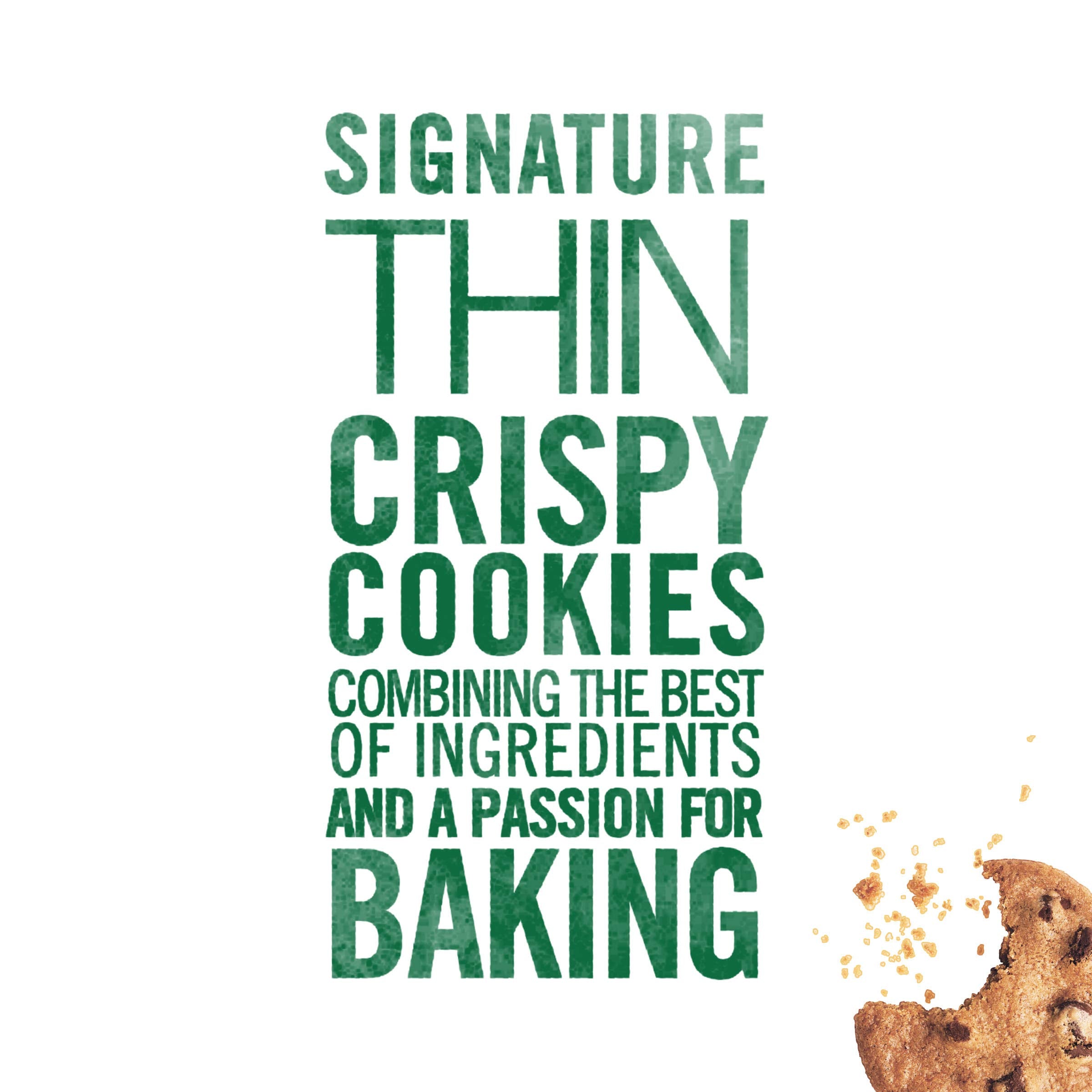 Tate's Bake Shop gluten-free cookies ready for dunking with a drink