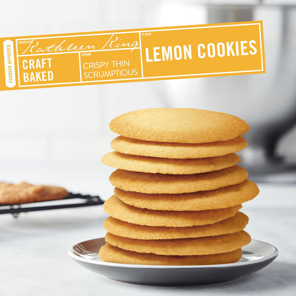 Tate's Bake Shop Lemon Cookies 7 oz bag kept fresh after opening.