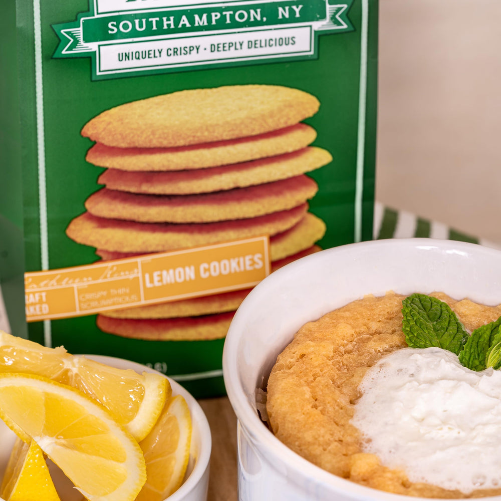 Tate's Bake Shop Lemon Cookies as a simple dessert base idea.