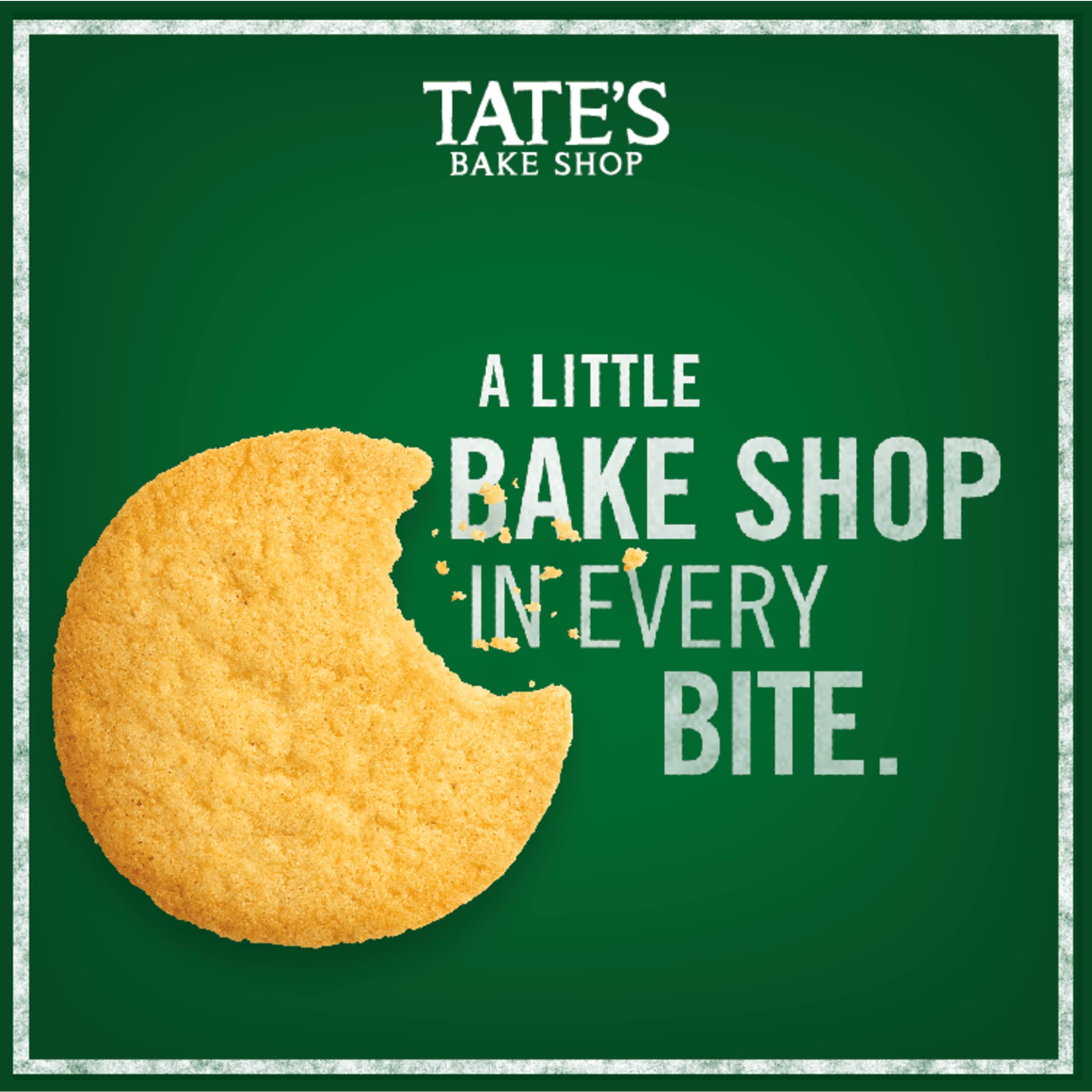 Tate's Bake Shop Lemon Cookies on a festive party tray with citrus accents.