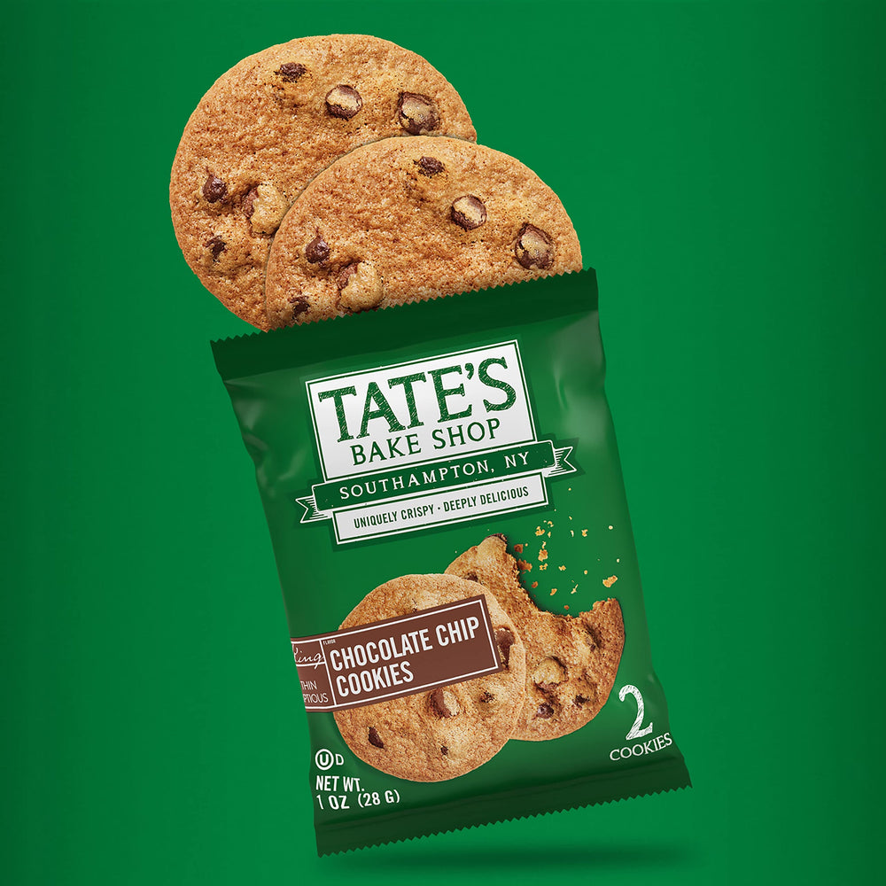 Close-up of thin, crispy texture and buttery flavor for a light bite.