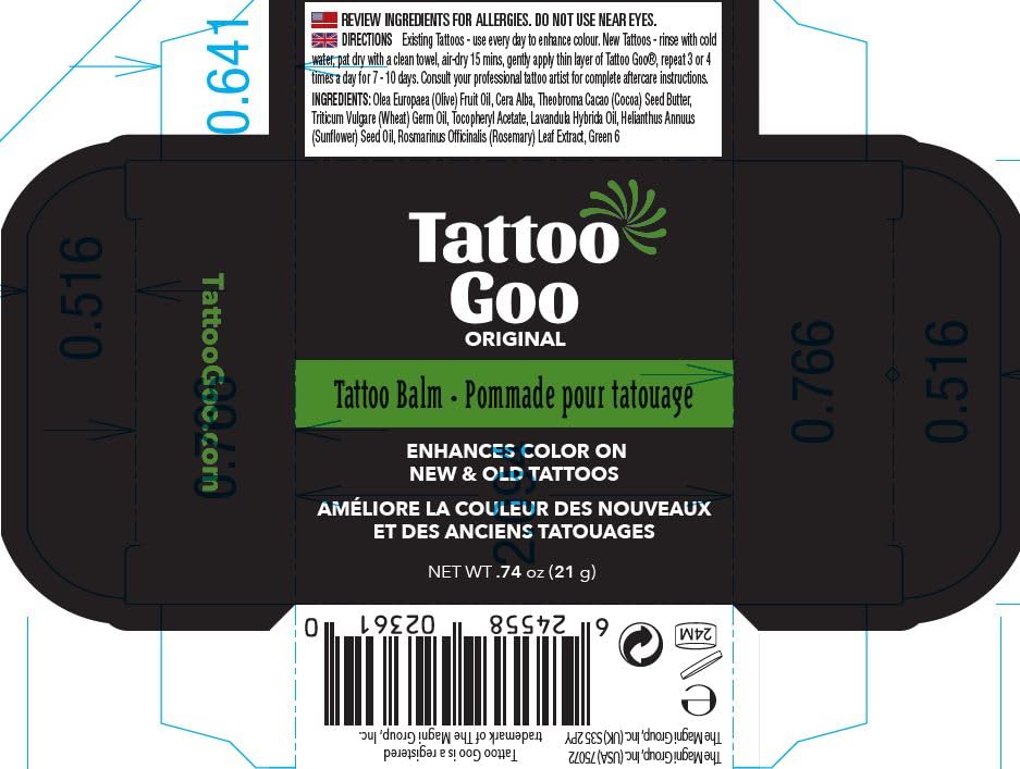 Tattoo Goo made-in-usa seal reinforces quality and safety standards.