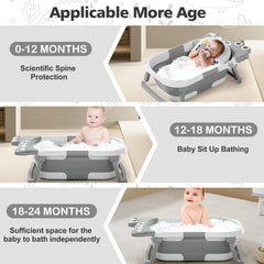 Tavlshero travel-ready baby bath with easy setup during trips and stays.