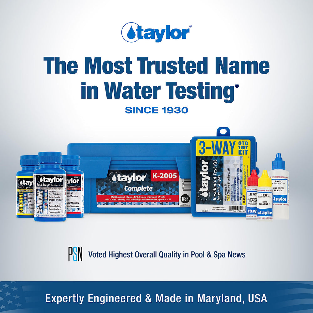 Taylor K-2005 instruction pack and tools for easy setup